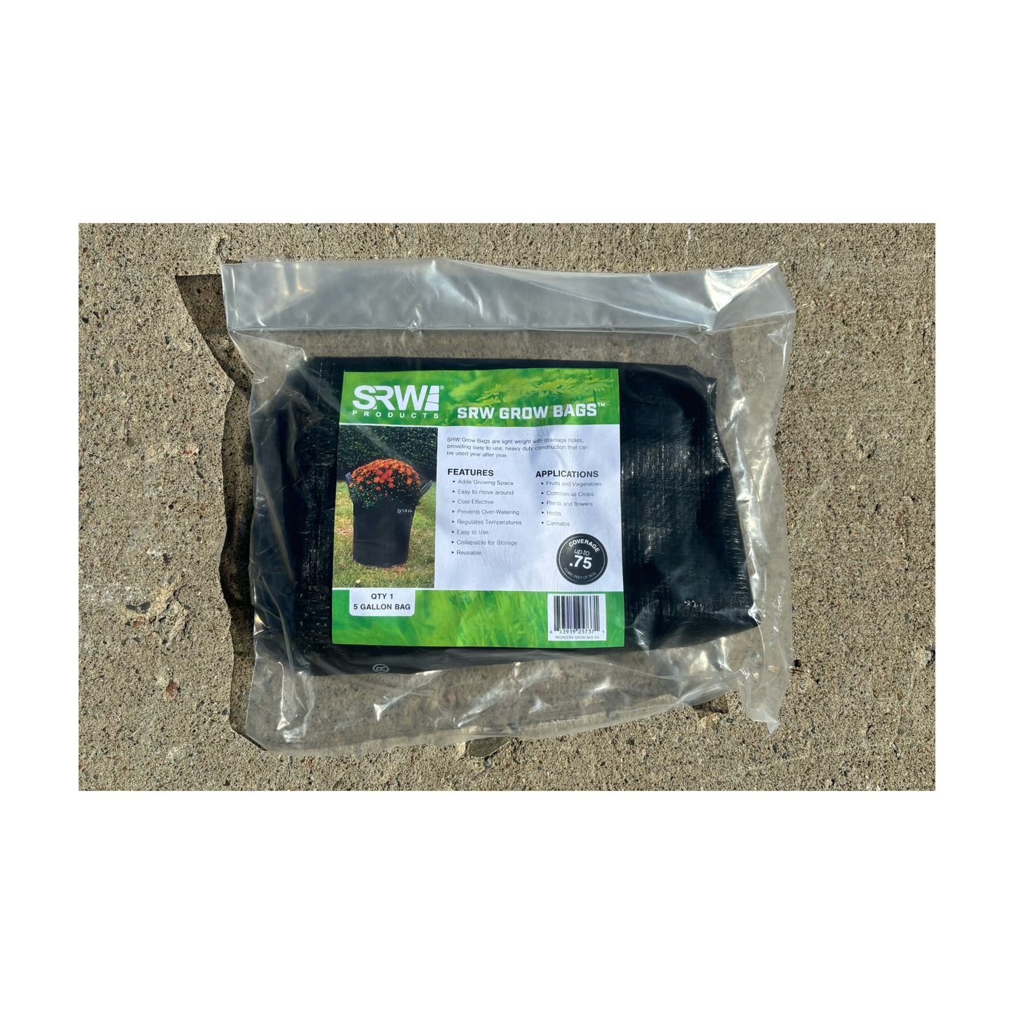 SRW Products grow bag for gardening