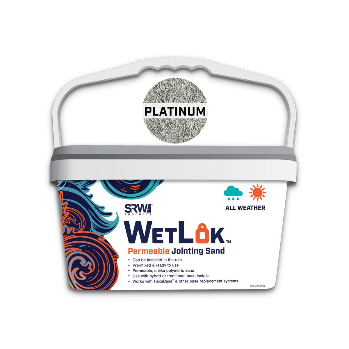 SRW Products WetLok - Permeable Paver Jointing Sand