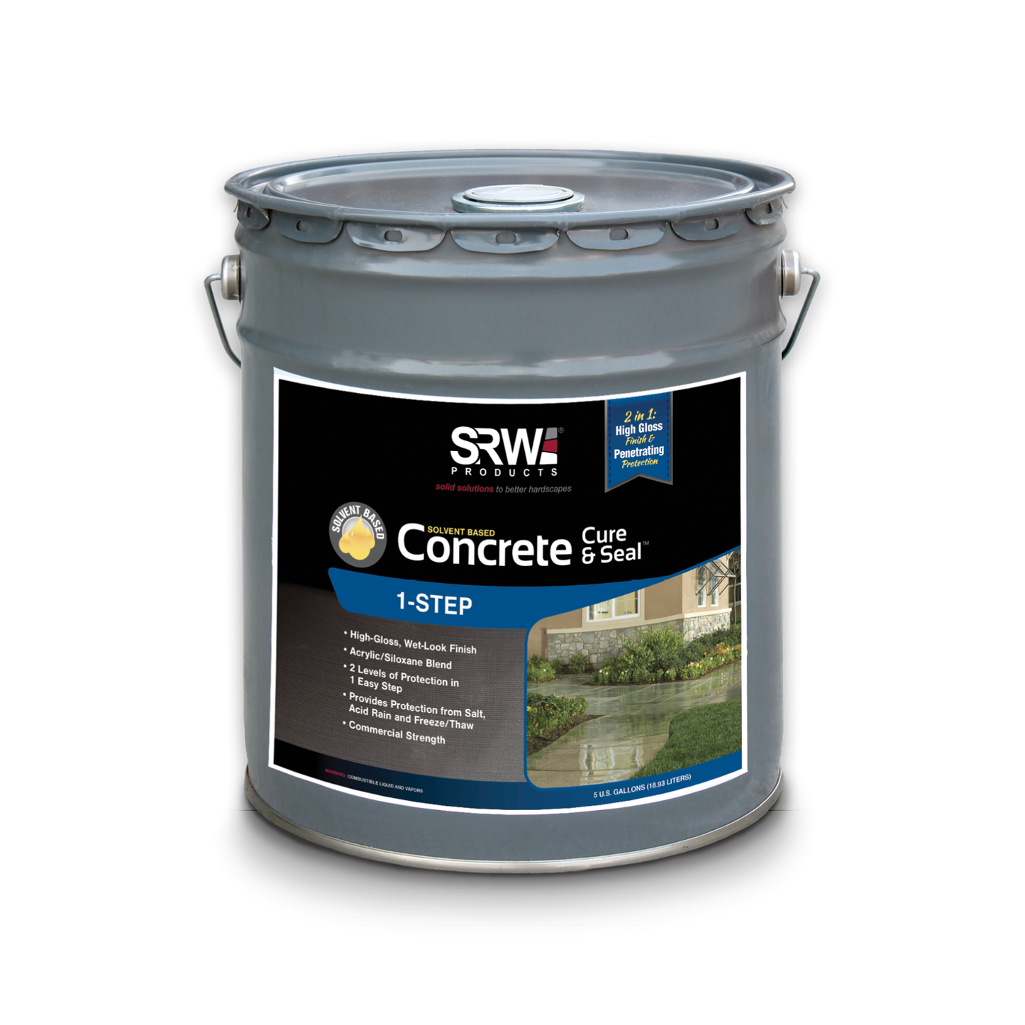 1-Step Concrete Cure&Seal (5 Gal)