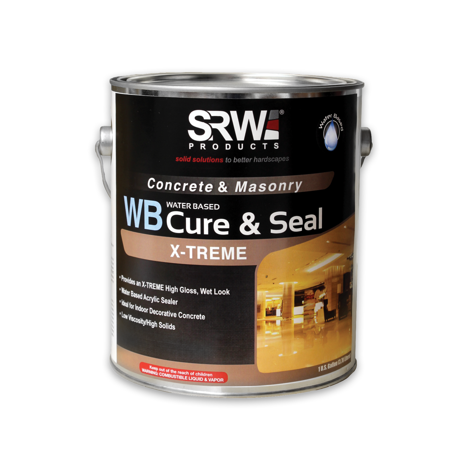 Clear Water Based Acrylic Sealer for Concrete 