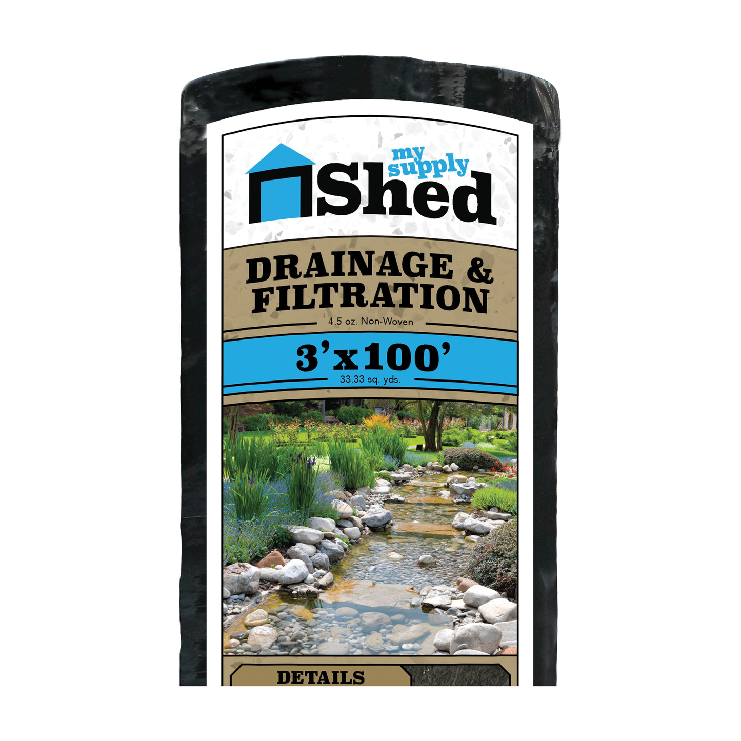 4.5oz non woven fabric for weed control