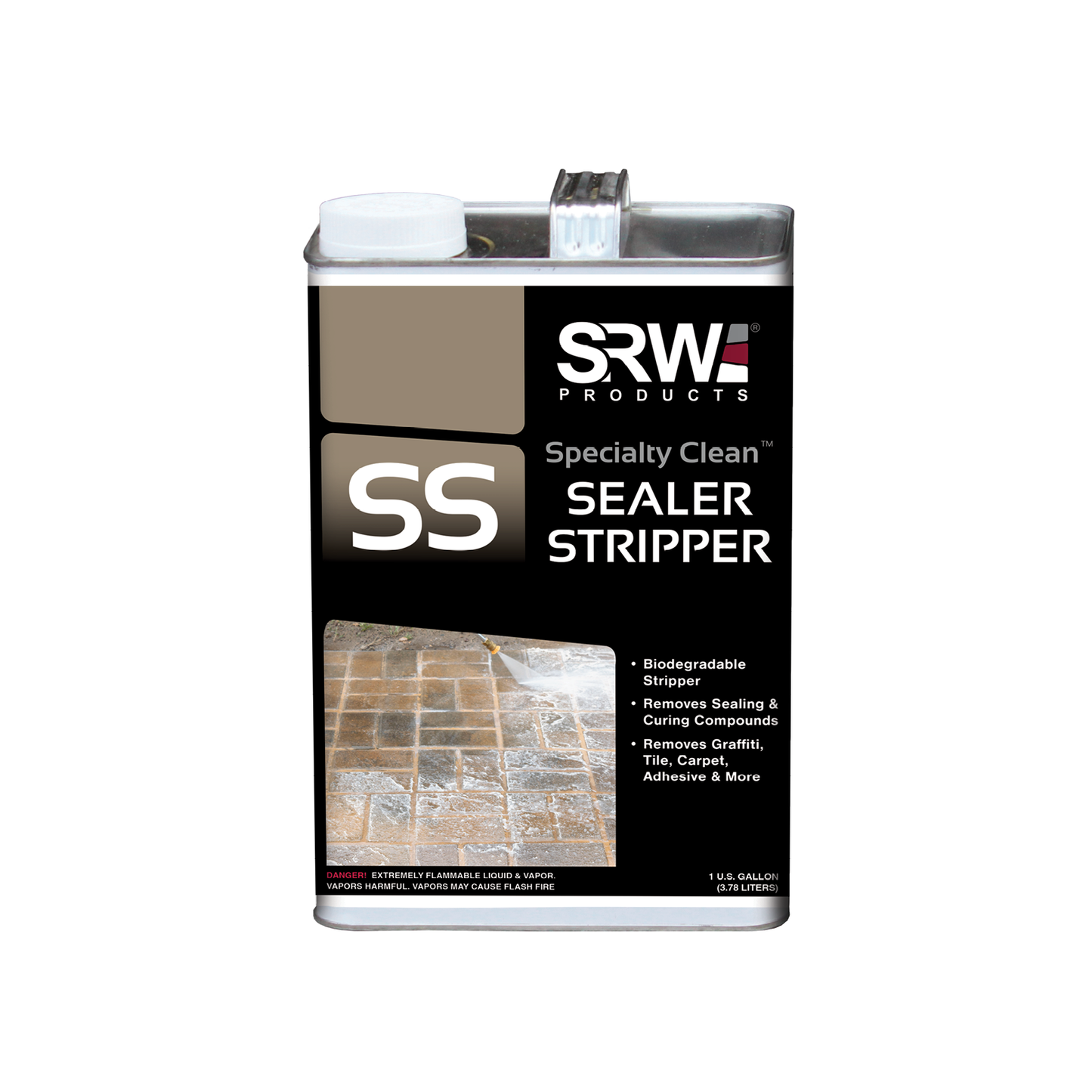 SRW Products Sealer Stripper Outdoor Surface Cleaner (1GAL)