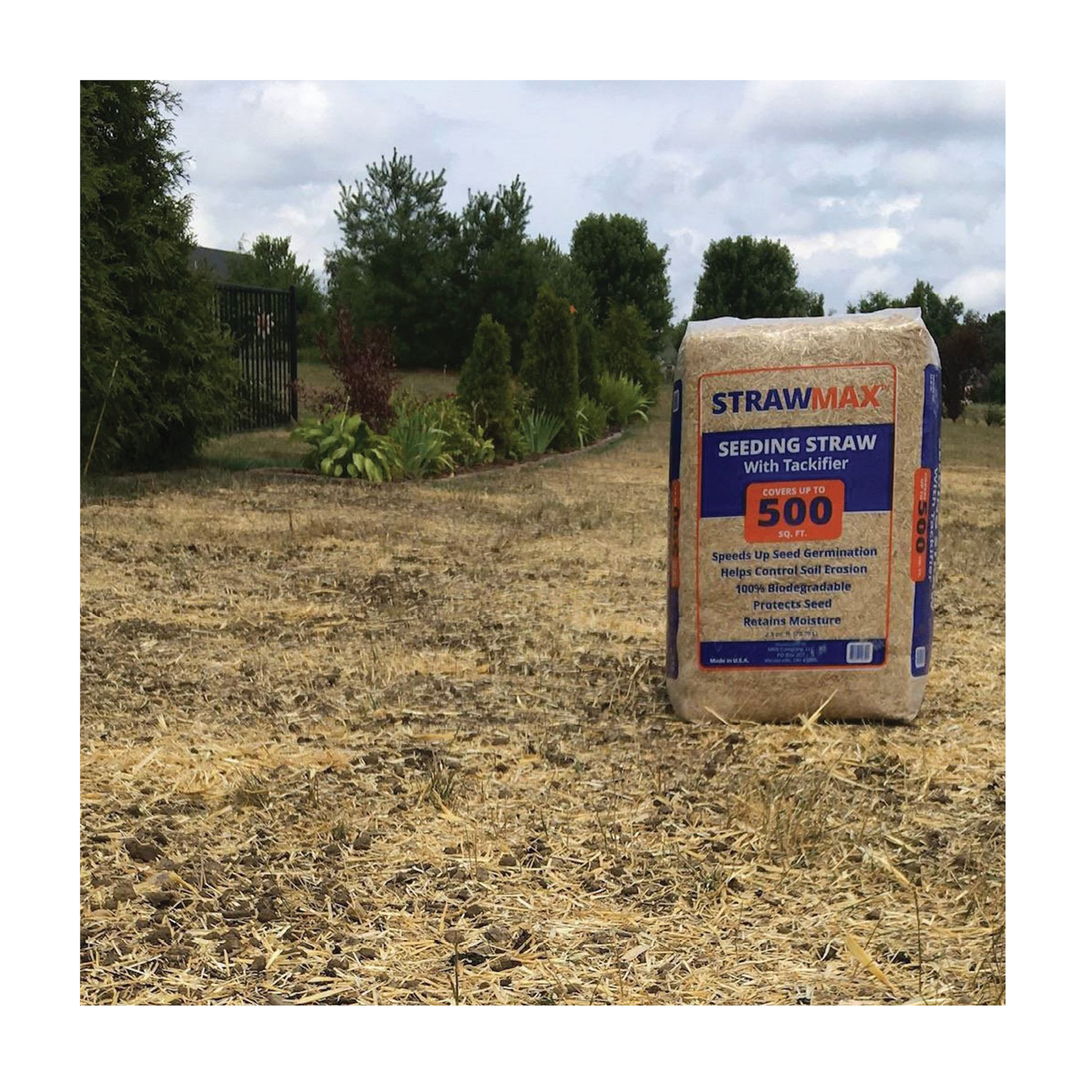 seeding straw with tackifier for vegetable garden StrawMax Seeding Straw – MySupplyShed.com