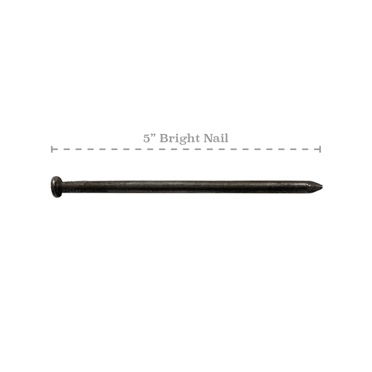 Turf Nails - 5" Bright Steel