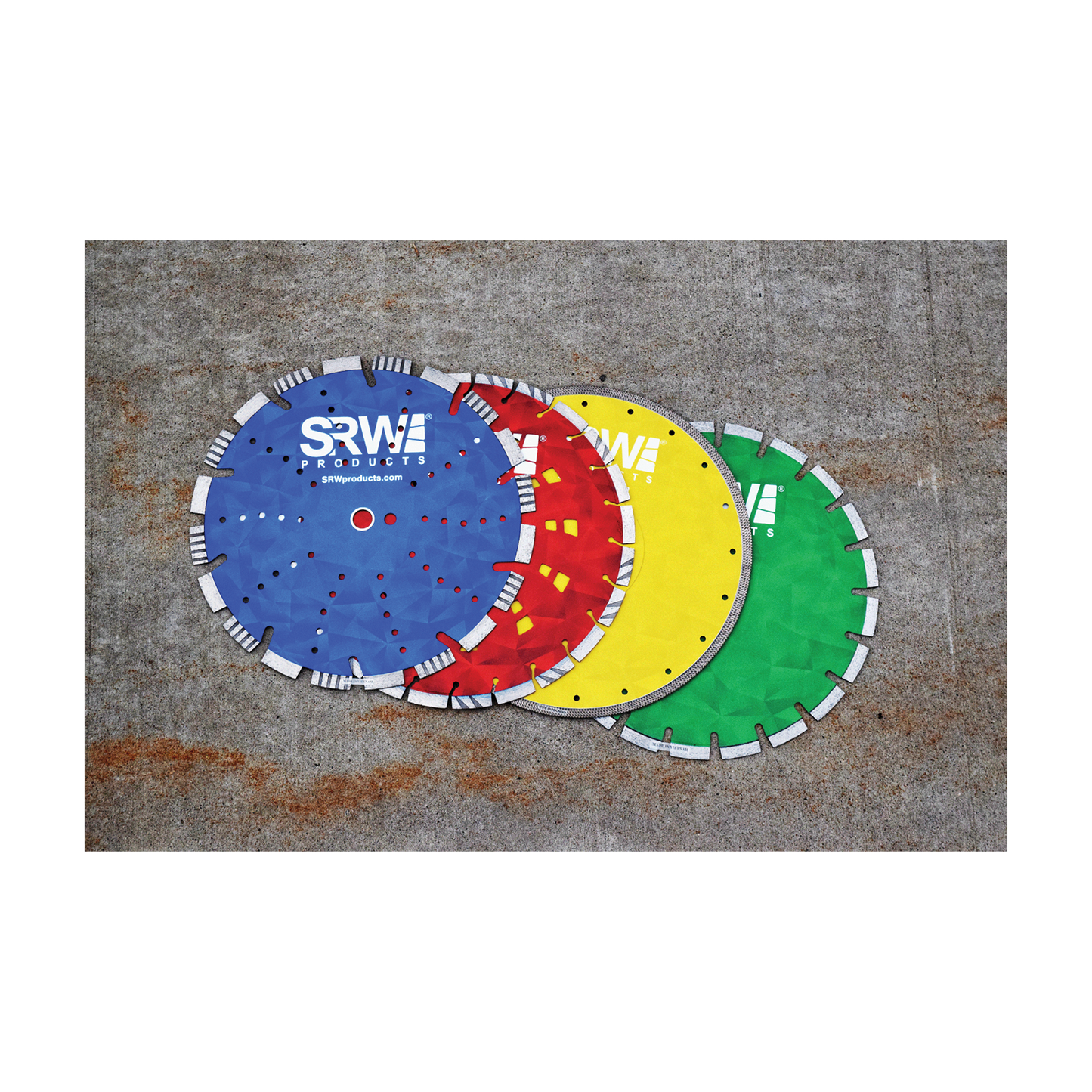 different types of diamond blades from srw products