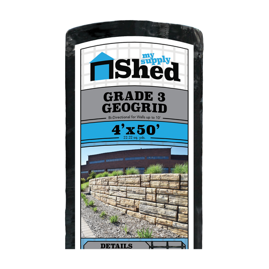 grade 3 geogrid heavy duty retaining wall grid