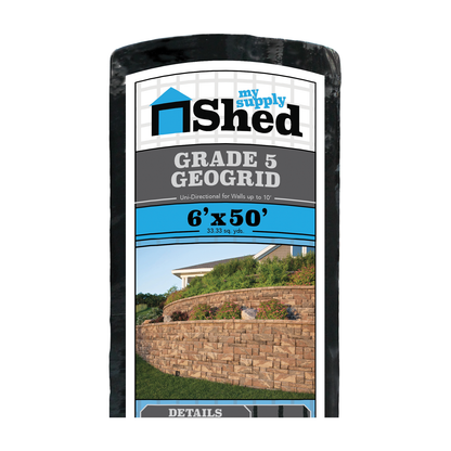 grade 5 high strength geogrid for retinaing walls uni-directional 