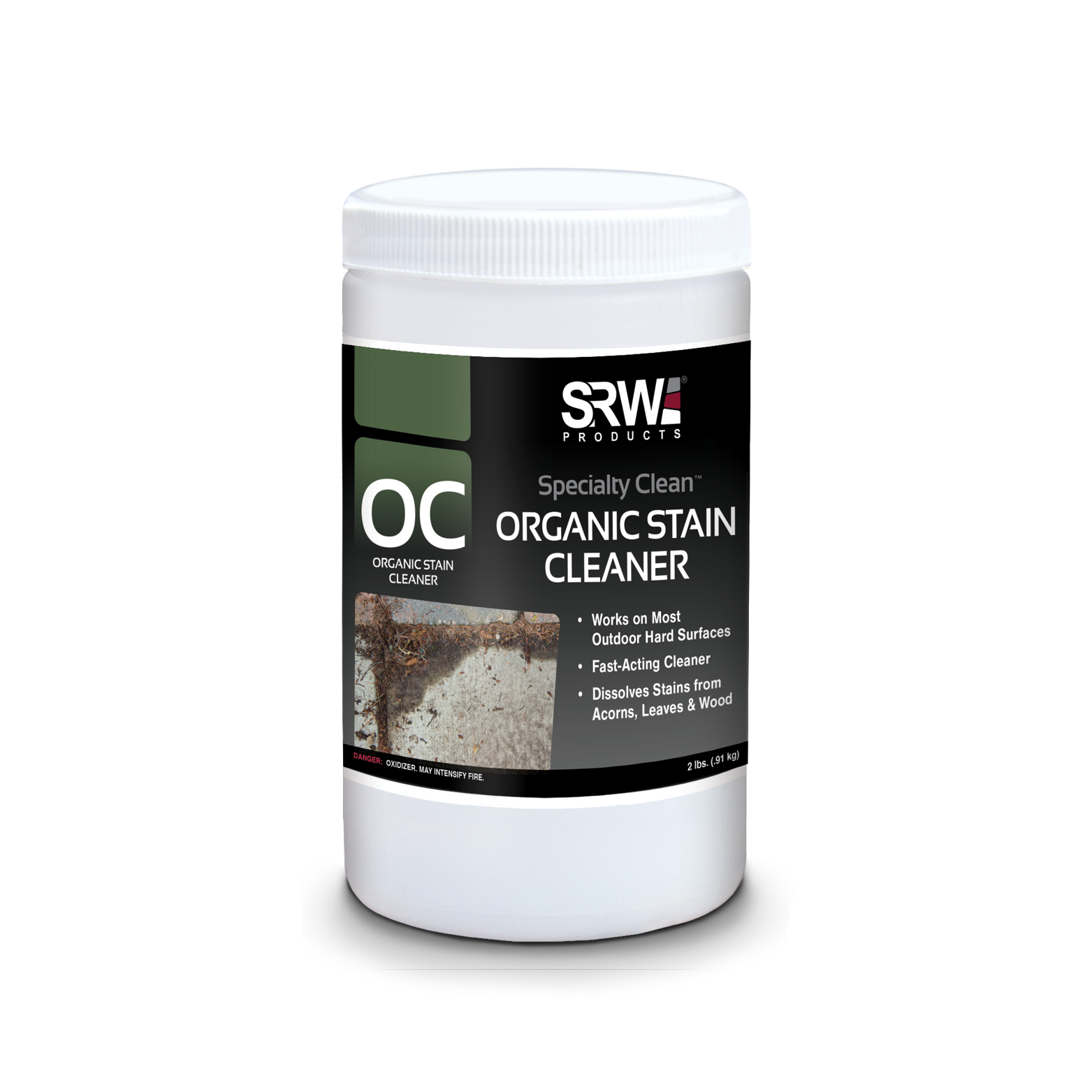 2 pounds of organic stain cleaner by srw products
