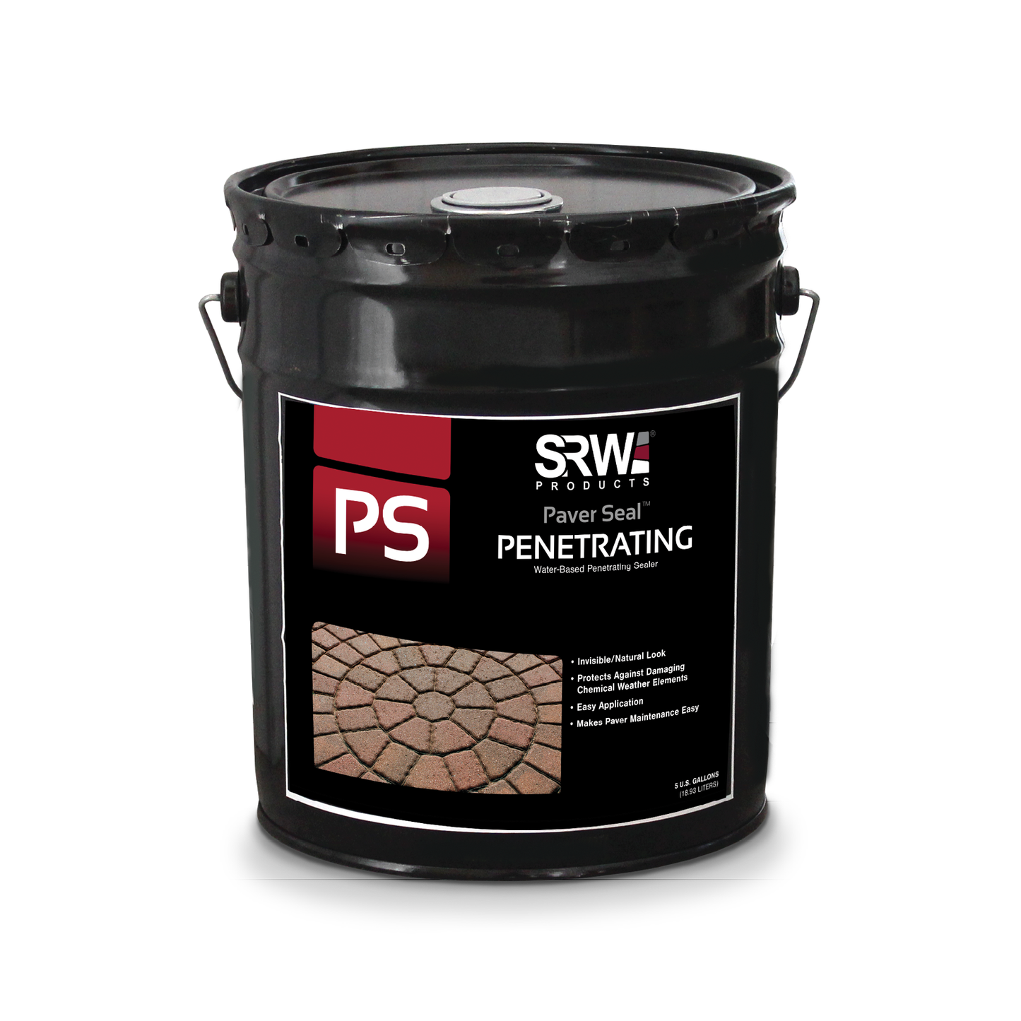 5 gallon penetrating concrete sealer with natural look