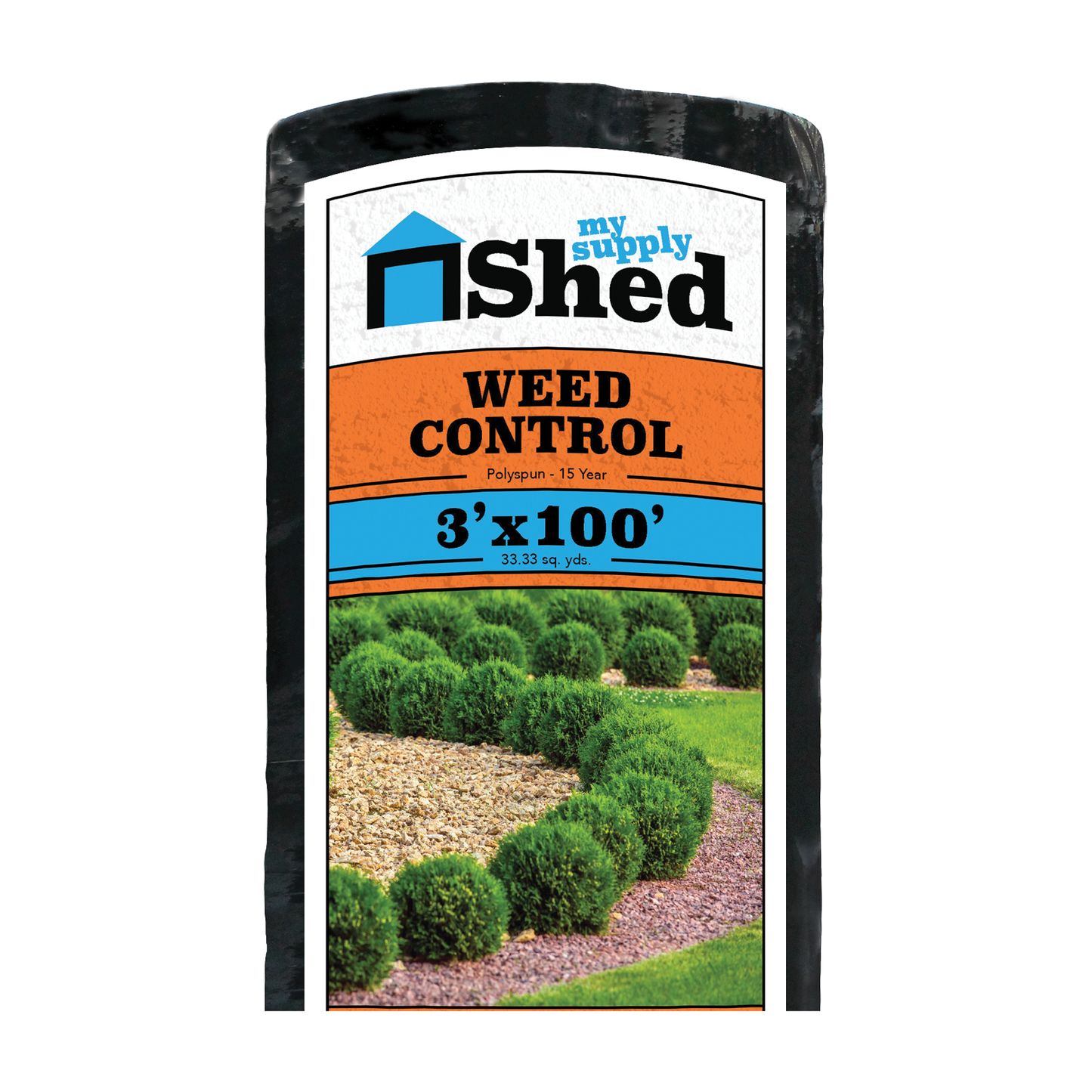weed control fabric for under mulch