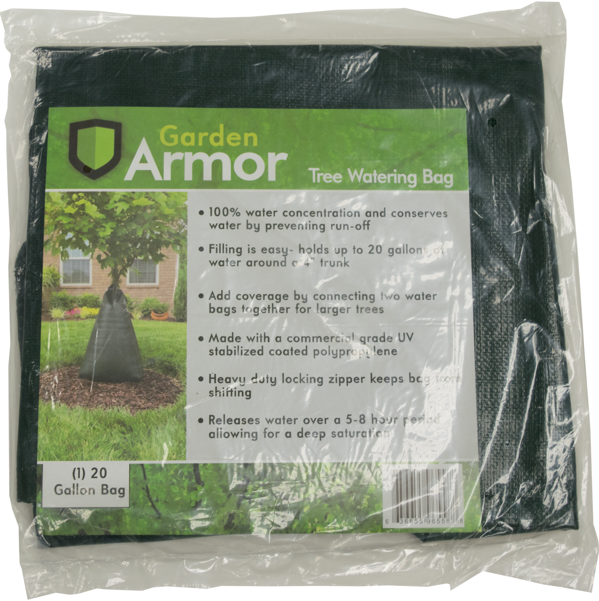 arbor rain bags Garden Armor 20 Gallon Slow-Release Tree Watering Bag
